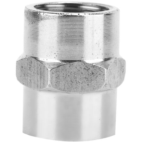 5pcs G1/2” Stainless Steel Pipe Fittings Adapter Connector for Bathroom Kitchen (B) (1/5)