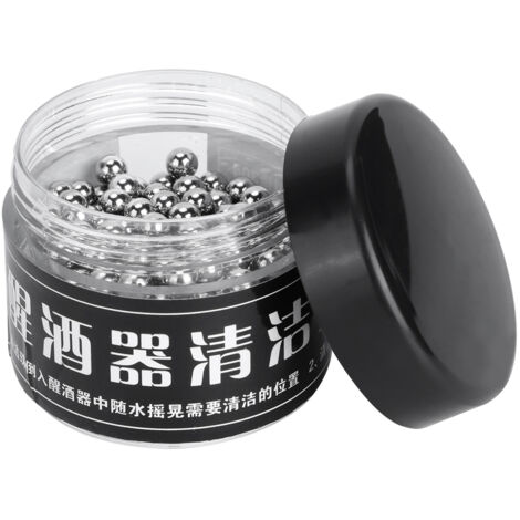 300Pcs 4mm Stainless Steel Cleaning Beads Wine Tea Stains Decanter Cup Bottle Cleaning Ball (1/5)