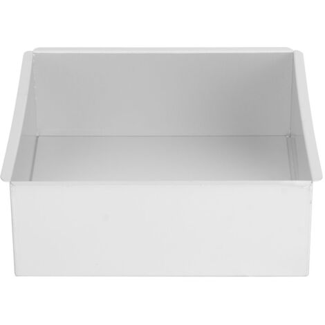 Anodized Aluminum Square Shape Baking Cake Mold Mousse Cake Bread Mould with Removable Bottom (1/5)
