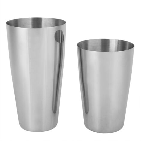 750ml550ml Stainless Steel Cocktail Shaker Cup Bar Bartender Beverage Mixing Tool Barware Set (1/5)