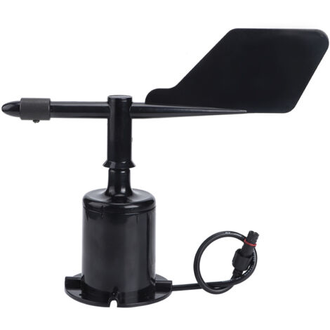 360 Degree Wind Transmitter Transducer Wind Speed Anemometer Instruments for Ambient Weather0-10V 0.7m Patch Cord