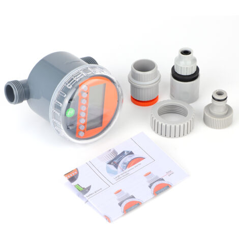 G1-1/4 DN32 Intelligent Battery Controlled Automatic Irrigation Timer Garden Watering Tool (1/5)