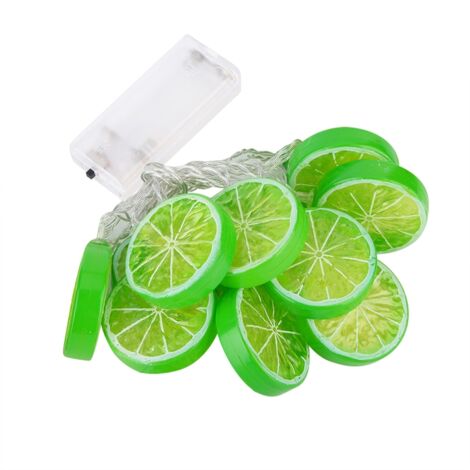1.5m 10LED String Light Garden Christmas Lamp Holiday Party Decoration(Lime) (1/5)