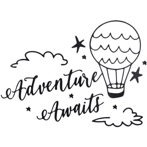 Cute Cartoon Clouds and Balloon Wall Sticker Removable Wall Paper Living Room Home Decoration (1/5)