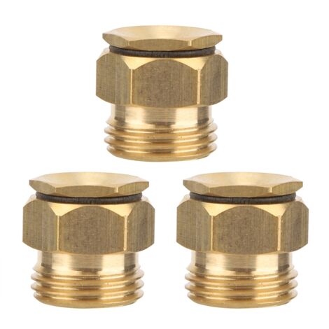 3Pcs G1/2" External Thread Adjustable Atomizing Misting Irrigation Garden Spray Nozzle (1/5)