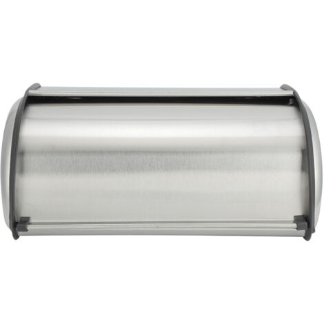 Kitchen Storage Box Simple HighGrade Frosted Stainless Steel for Bread Cake Bin Container (1/5)