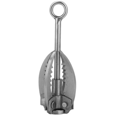 Multifunctional Stainless Steel Grappling Hook Folding Survival Claw for Outdoor Camping Hiking Tree (1/5)