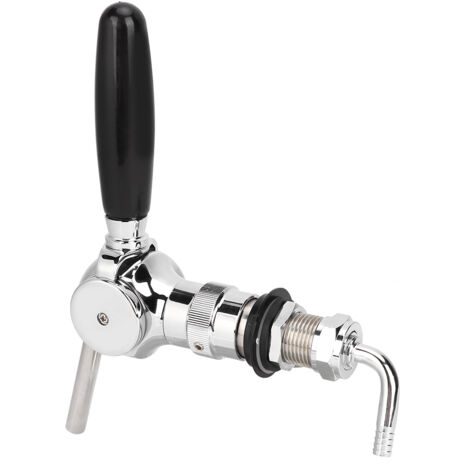 Household Brass Beer Tap Faucet Keg Flowing Control Ball Beer Tap for Homebrew (1/5)