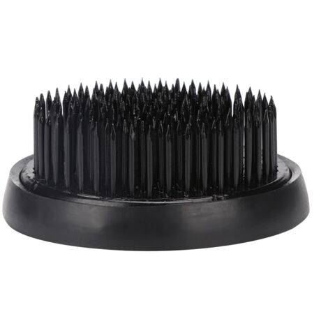 Black Round Ikebana Kenzan Needle Flower Pin Flower Decoration Fixed Arranging Tool (70mm) (1/5)