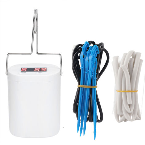 Intelligent Charging Potted Plant Timing Watering Kit Office Home Automatic Drip Irrigation Kit (1/5)