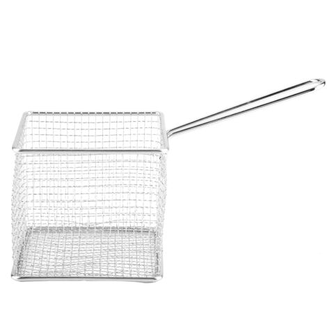 Mini Stainless Steel Chips Deep Fry Baskets Food Presentation Strainer Potato Cooking Tool (1/5)