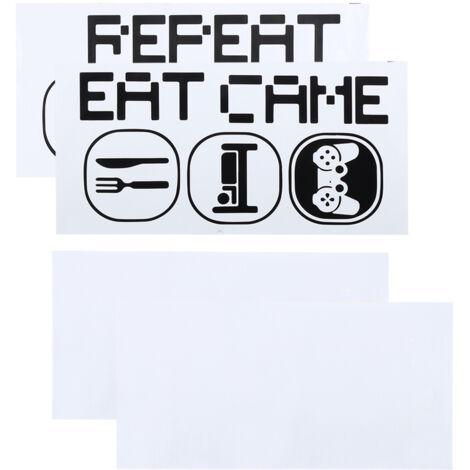 PVC Self‑Adhesive Game‑Pattern Wall Sticker for Living Room Children's Room Decoration (1/5)