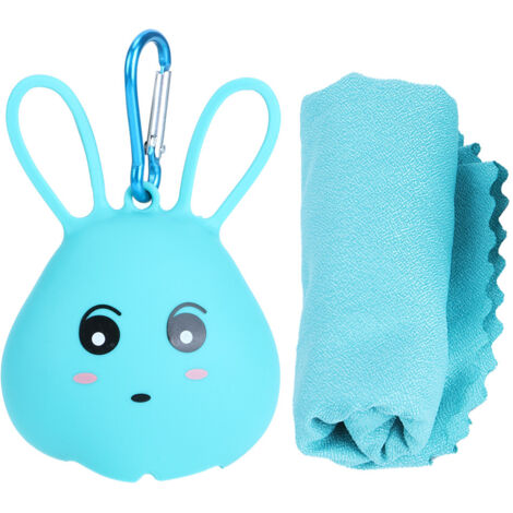 30x80cm Cute Cartoon Microfiber Portable Quick Drying Travel Camping Sports Towel for Outdoor (1/5)