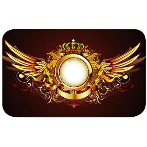 Non slip Welcome Doormat Carpet Entrance Mat Indoor Outdoor Bedroom Living Room (M) (1/5)