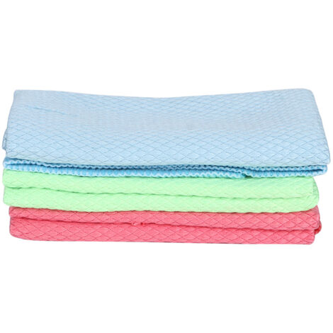 3pcs Microfiber Cleaning Towel Dish Cleaning Cloth for Household Kitchen Window Clean Tool
