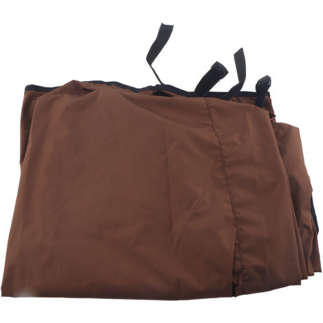 Garden Courtyard Outdoor Waterproof Polyester Taffeta Threeseater Swing Chair Hammock Seat Cushion Cover Cushion Cover 1505010CM (Brown) (1/5)