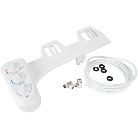 G1/2 Thread Bidet Toilet Attachment Hot and Cold Water Simple Installation Double Nozzle Bidet (1/5)