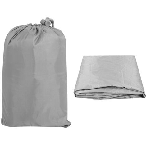 Outdoor Waterproof Dustproof Square shaped Hot Spring Bathtub Cover Protector 220x220x30cm Gray (1/5)