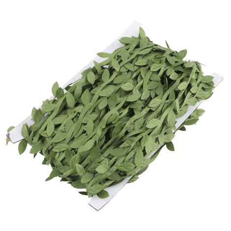 Green Leaves Leaf Trim Vine Wreath Party DIY Ornaments Wedding Party Home Decor