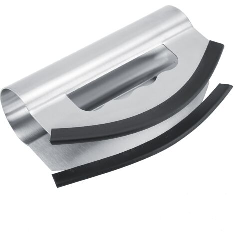Multi use Stainless Steel Fruits Vegetables Food Cutter Double Blades Chopper Slicing Tool (1/5)