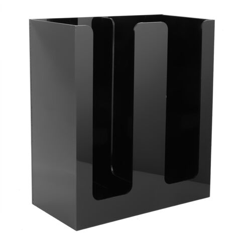 Disposable Paper Cup Holder Coffee and Milk Tea Shop Slanted Bottles Storage Shelf(2 Grids) (1/5)