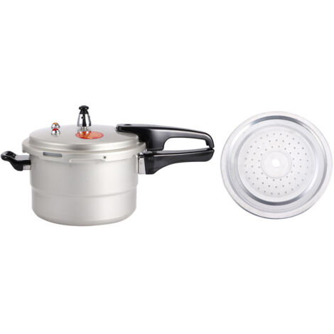 Explosion Proof Household Pressure Cooker with Steaming Layer for Gas Electric Ceramic Stove(20cm ) (1/5)