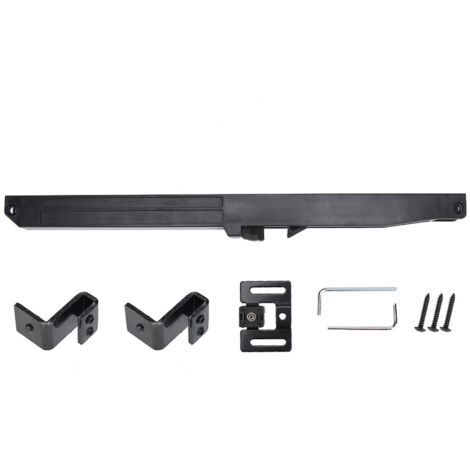Soft Close Mechanism Buffer Damper for Sliding Barn Door Adjustable Rise & Fall