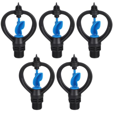 5Pcs G1/2 Male Thread Garden Lawn Water Sprinkler Watering Spray Head Irrigation Tool (1/5)