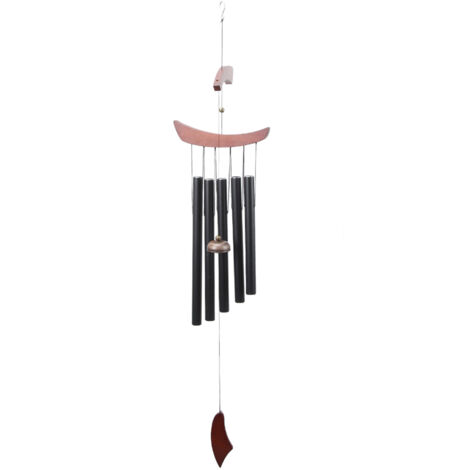 5 Tubes Metal Hanging Wind Chimes for Home Room Outdoor Yard Garden Decoration
