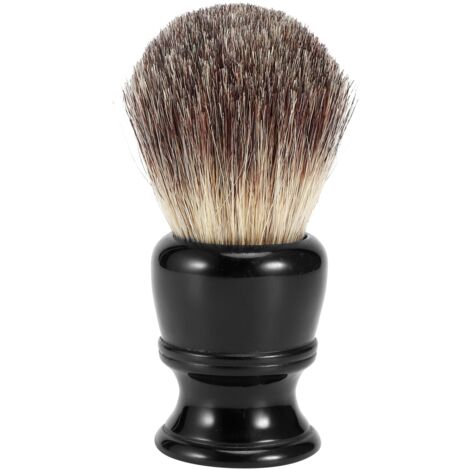 Shaving Brush Portable Hair Shaving Brush Resin Base Shave Brush for Shaving Foam (1/5)