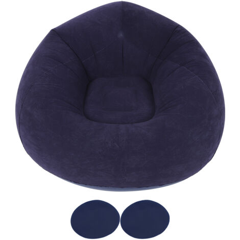Ultra Soft Inflatable Single Spherical Sofa Chair for Dorm Room Outdoor Travel Camping Picnic (1/5)