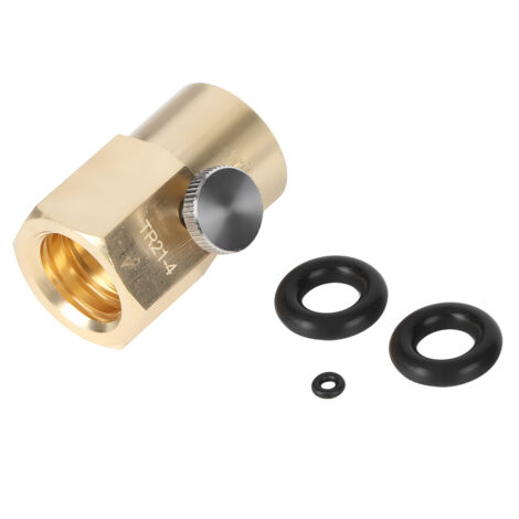 Household Soda Bottle Soda Water Cylinder CO2 Refill Connector Adapter AccessoriesW21.8 to TR21.4 (1/5)