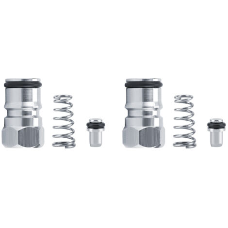 2pcs/ Set Stainless Steel Study Keg Ball Lock Post Poppet Tread Gas and Liquid 19/32 (1/5)