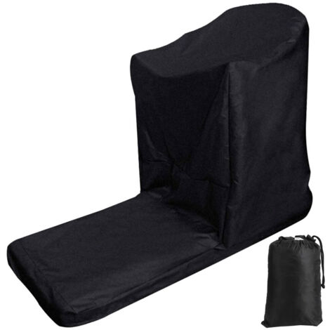 LShaped Treadmill Cover Waterproof Dustproof Protective Cover Black Outdoor Indoor Supplies (1/5)