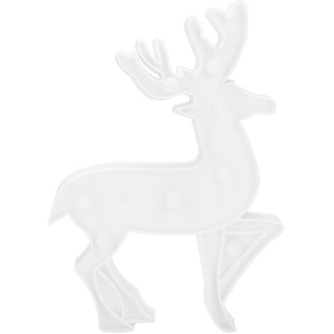 Christmas Cute Elk 3D Night Light LED Christmas Decorative Lamp for Home Decoration Gift (1/5)