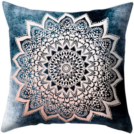45x45cm Square Throw Pillow Covers Datura flowers Pillow Cover Cushion Cover(J) (1/5)