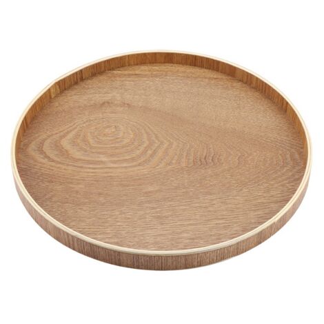 Wooden Serving Tray Plate for Tea Set Fruits Candies Food Home Decoration (1/5)