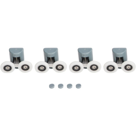 Replacement Shower Sliding Glass Door Upper Runners Rollers Pulleys Wheel (1/5)