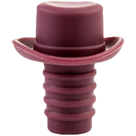 A1939 Silicone Small Beer Hat Bottle Wine Stopper Cork Stopper Bottle Hat Closures(Coffee) (1/3)