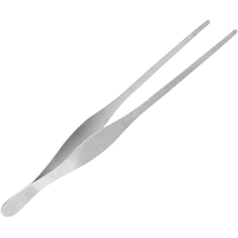 Stainless Steel Long Food Tong Barbecue Steak Food Clip Kitchen Tool for Restaurant Use (1/5)