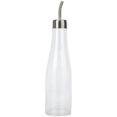 300ml Durable Acrylic Oil Bottle Liquid Seasoning Vinegar Pot for Home Restaurant Kitchen Use (1/5)