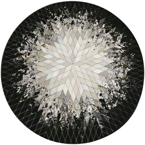 Non slip Round Mat Sitting Pad Area Rugs Washable Rug Rotray Chair Mat Bedroom 40cm (1/5)