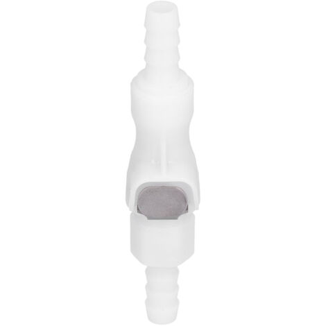 1/4in Quick Connector Food Grade Plastic 120PSI Beer Connector With Shut Off Tube Fitting (1/5)