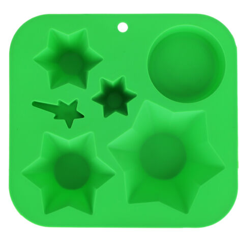 Silicone Cookies Mold Christmas Tree Cake Biscuits Baking Decor Bakeware Kitchen Tool (1/5)