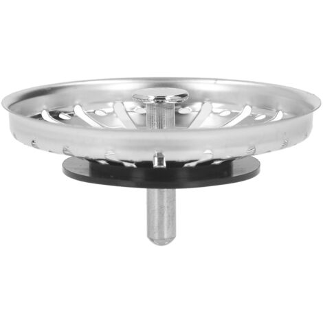 Kitchen Sink Strainer Basket Stainless Steel Thickened Kitchen Sink Strainer Stopper for Home (1/5)