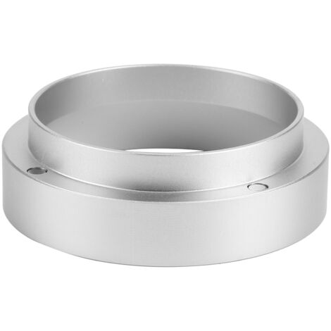 Dosing Funnel Aluminum Coffee Dosing Ring with Magnetic Replacement for Coffee MachineSilver 58MM (1/5)