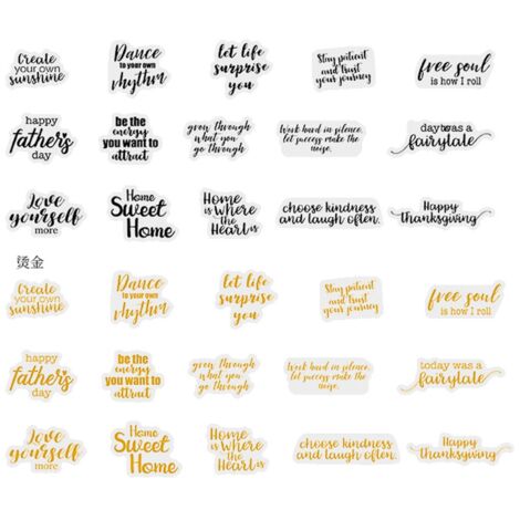 30Pcs Vintage English Poetry Series Sticker Beautiful Day PET Stickers for Scrapbooking Wishing From Afar (1/5)