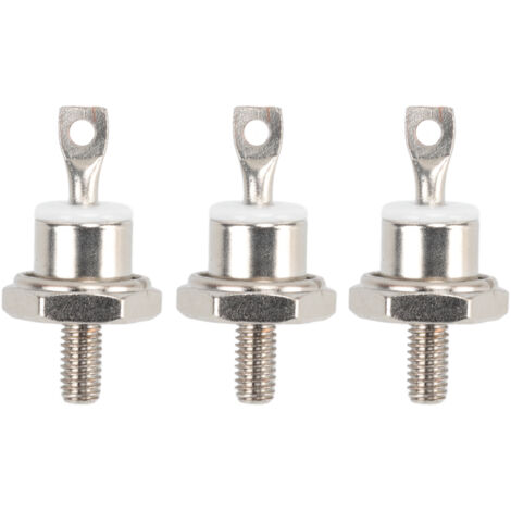 3Pcs Diesel Generator Diode 40A ZX40 12 Sturdy Metal Easy Installation Diesel Dynamo Diode for Repair Replacement Positive