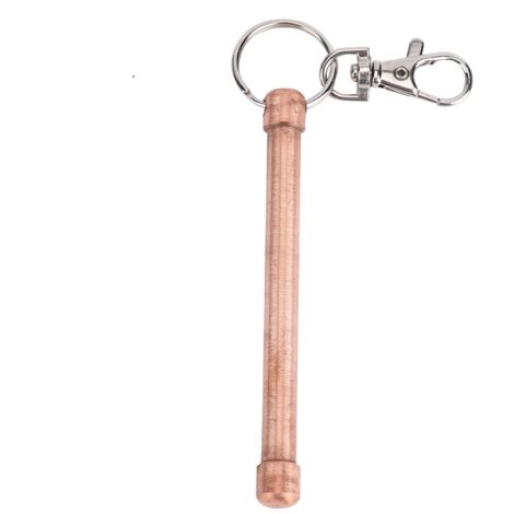 Non Contact Copper Elevator Button Pusher Tool Hand Cleaning Roller Protection with Key Chain (1/5)