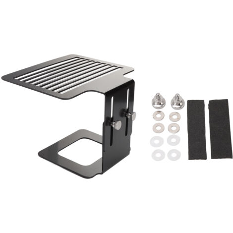Coffee Machine Scale Rack Stainless Steel Height Adjustable Strong Weighing Rack Black (1/5)